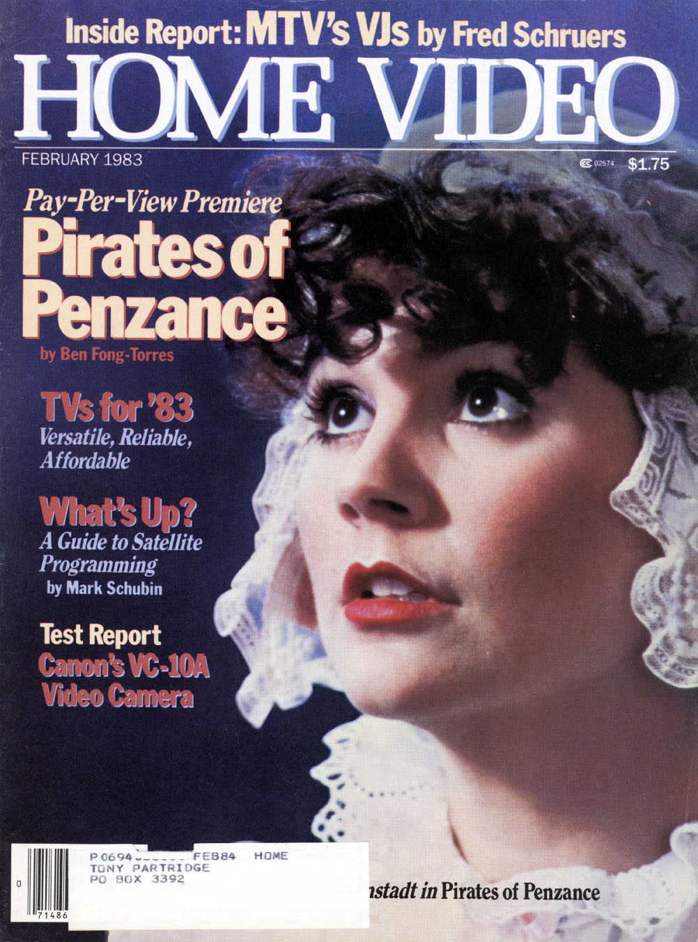 Home Video Magazine - Linda Ronstadt - Pirates of Penzance