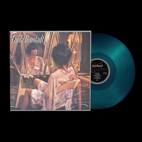 Simple Dreams Linda Ronstadt reissue on sea blue vinyl